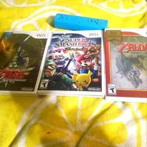 3 wii games